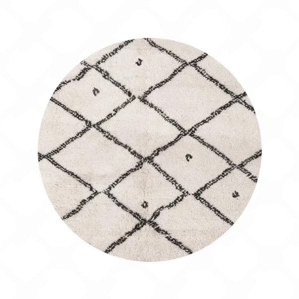 Round Soft Rug